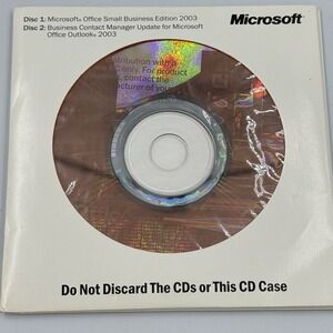 Microsoft Office 2003 Small Business Edition Business Contact Manager